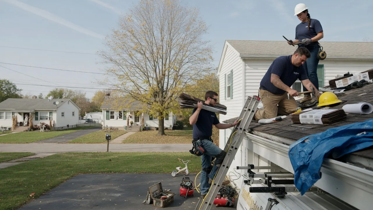 Local Roofing Contractors in Blackstone, IL near me